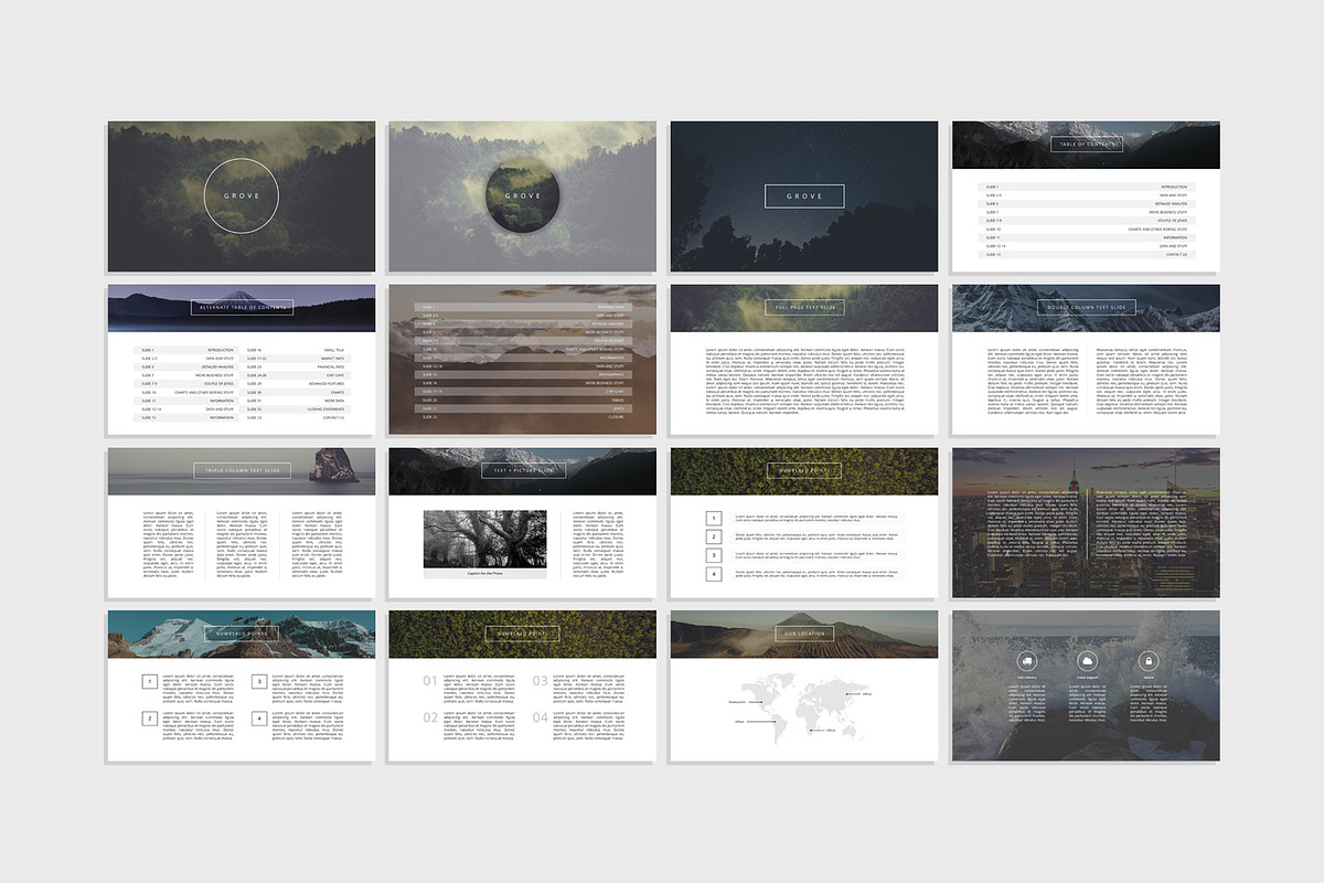 Grove - Creative Presentation, a Presentation Template by Tugcu Design Co. (Photo 2 of 5)