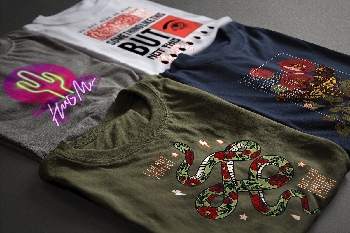 Fashion T-Shirt Designs, an Illustration by NKTN (Photo 12 of 12)