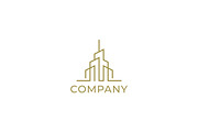 Skyscraper Logo Real Estate Property, a Branding & Logo Template by Signatoro (Thumbnail 1 of 3)
