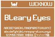 Road Runner font, a Sans Serif Font by weknow (Thumbnail 2 of 8)