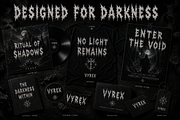 Vyrex Blackmetal, a Script Font by Wow Magic (Thumbnail 2 of 5)