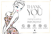 Fall Woodland Clipart & Patterns Kit, a Seasonal Illustration by KaramfilaS (Thumbnail 24 of 25)