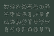 Food Logo Kit, a Branding & Logo Template by iStar Design (Thumbnail 8 of 23)