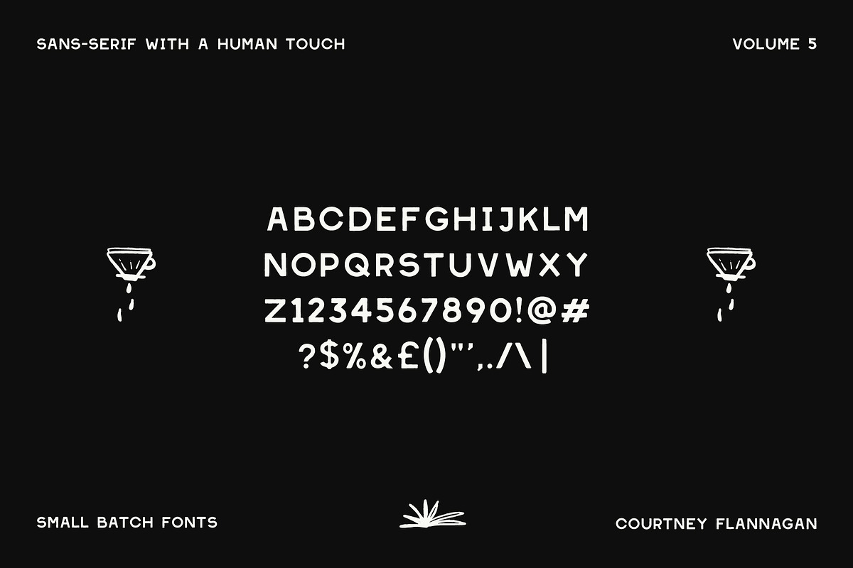 Slowstate | Malibu-inspired display, a Sans Serif Font by Courtney Flannagan Design (Photo 3 of 11)