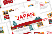 Explore Japan Google Slides, a Presentation Template by Loin Studio (Thumbnail 1 of 4)