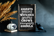 Spooky Ghost Halloween Font Duo, a Script Font by Blush Font Co. (Thumbnail 2 of 8)