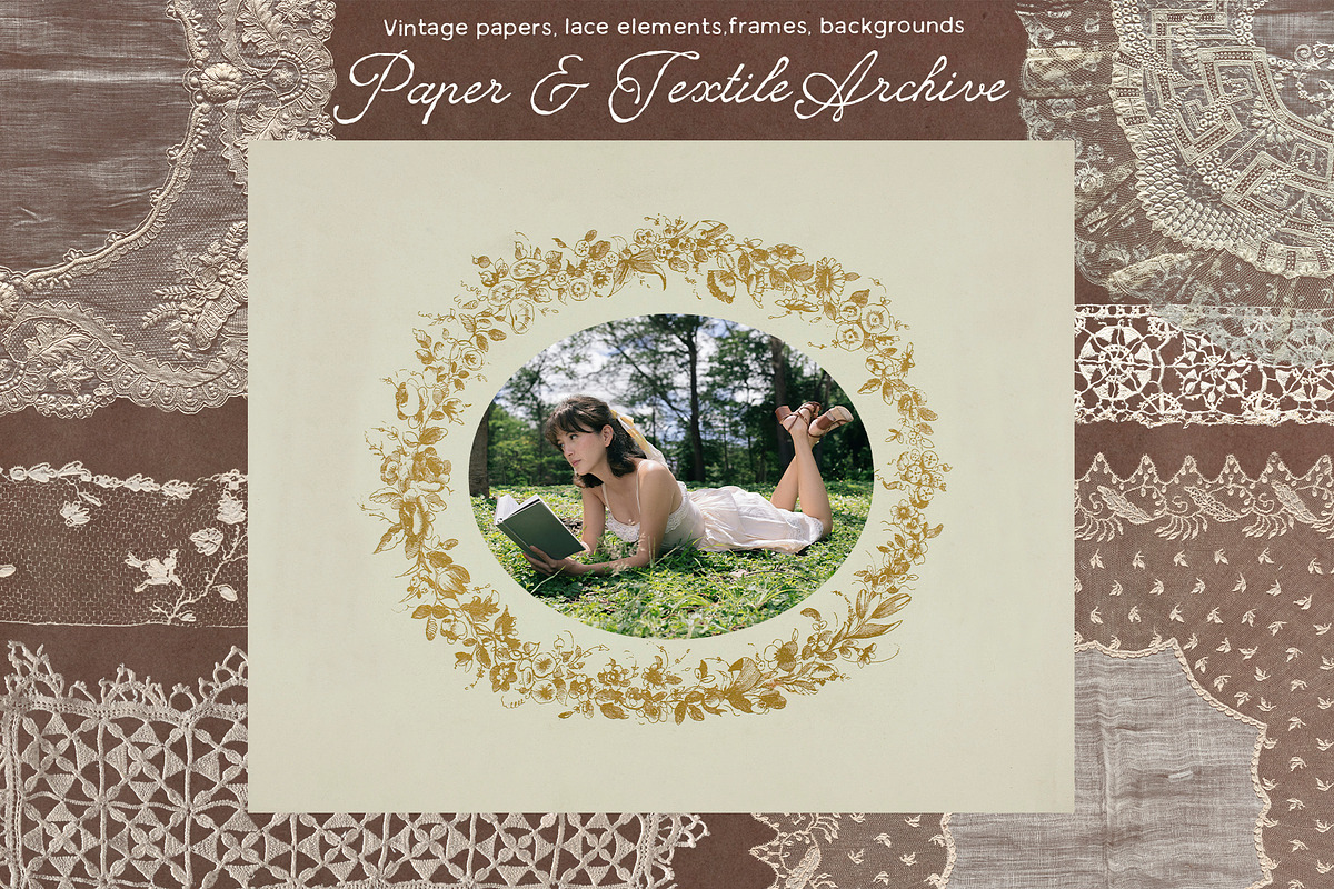 Paper & Lace Archive, an Object Graphic by Lidberia (Photo 1 of 11)