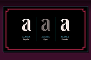 Alaska - Art Nouveau pixel art, a Serif Font by SelfBuild Type (Thumbnail 3 of 11)