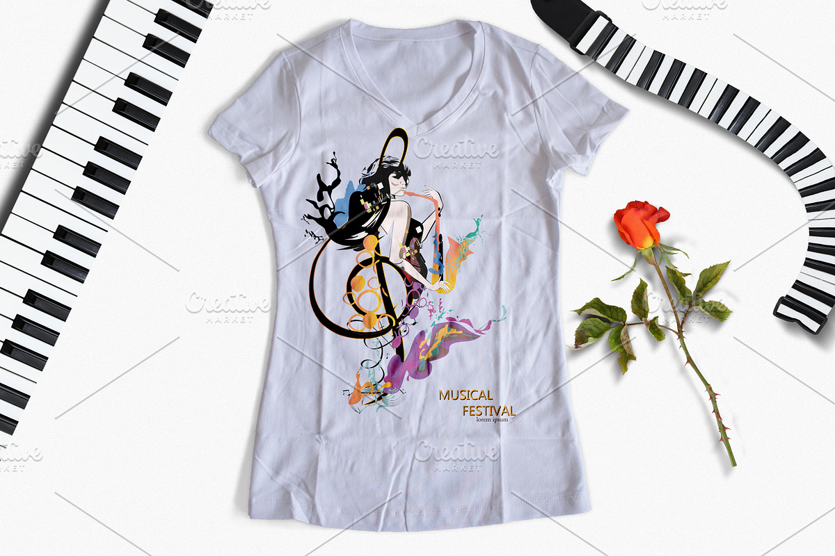 Abstract musicians., a Person Illustration by Laifalight (Photo 10 of 13)