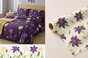Lily Flower Vector Clipart, an Illustration by Hanna's ArtLab (Thumbnail 7 of 8)