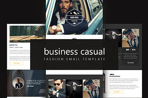 Business Casual Email Template