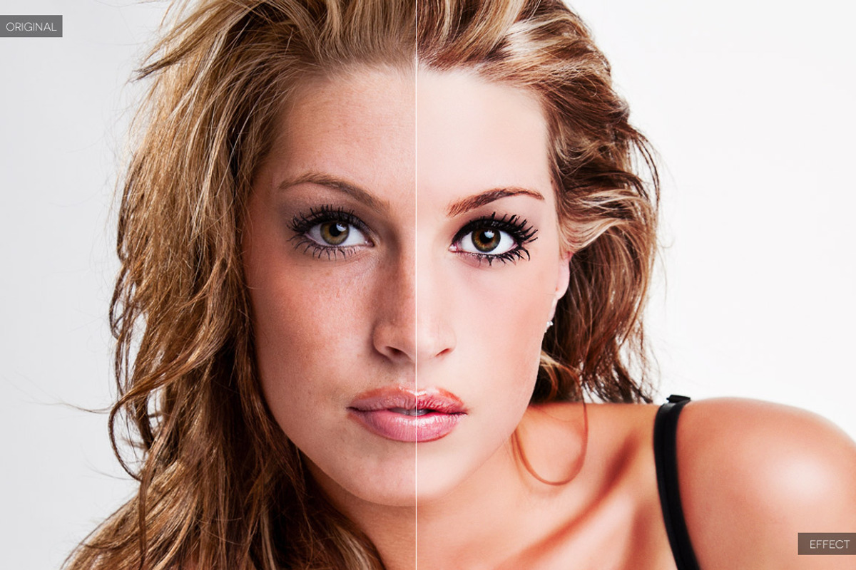 Skin Retouch Photoshop Actions Kit, an Action Add-On by Creativetacos (Photo 5 of 6)