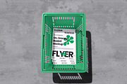 Flyer on Grocery Basket Mockup, an Advertising Mockup by Rielismee (Thumbnail 5 of 5)