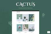 Cactus - WordPress Blog Theme, a WordPress Template by Cam' Studio (Thumbnail 1 of 2)