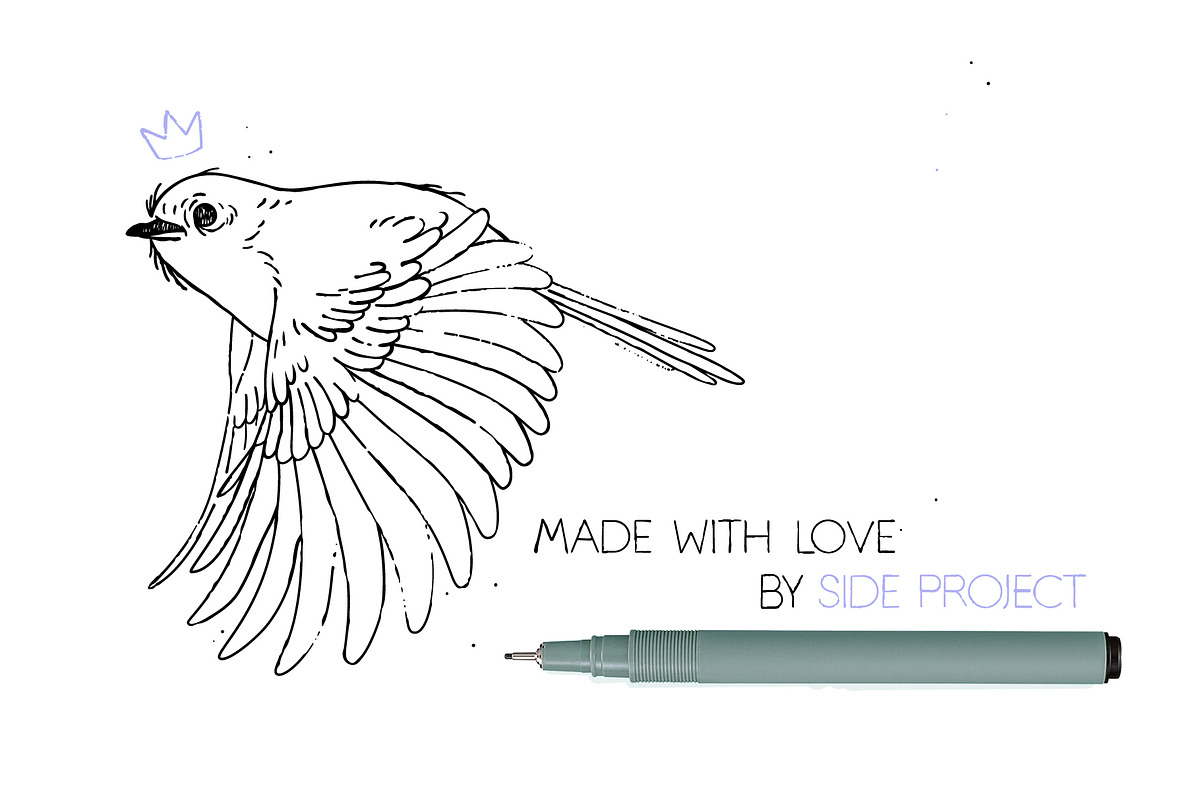 Technical Pen Brushes, a Brush Add-On by Side Project (Photo 4 of 6)