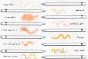 Cozy Winter Procreate brushset, a Brush Add-On by Eves_Aquadreams (Thumbnail 3 of 6)