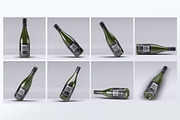 Wine Bottle Mock-Up, a Product Mockup by DesignRushMarket (Thumbnail 2 of 8)