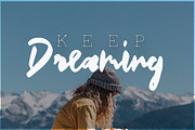 Quimbro Handwritten Brush Font, a Script Font by Katie Holland (Thumbnail 6 of 8)
