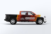 Truck 4X4 Mock-Up, a Product Mockup by DesignRushMarket (Thumbnail 1 of 7)