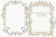 Summer Garden Wedding Set, a Decorative Illustration by AlenaVlasko stock Market (Thumbnail 5 of 10)