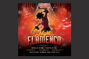 Flamenco Night Flyer, a Flyer Template by DSGraphicDesign (Thumbnail 1 of 2)