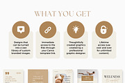 Health & Wellness Instagram Bundle, a Social Media Template by Ciera Design Templates (Thumbnail 9 of 11)