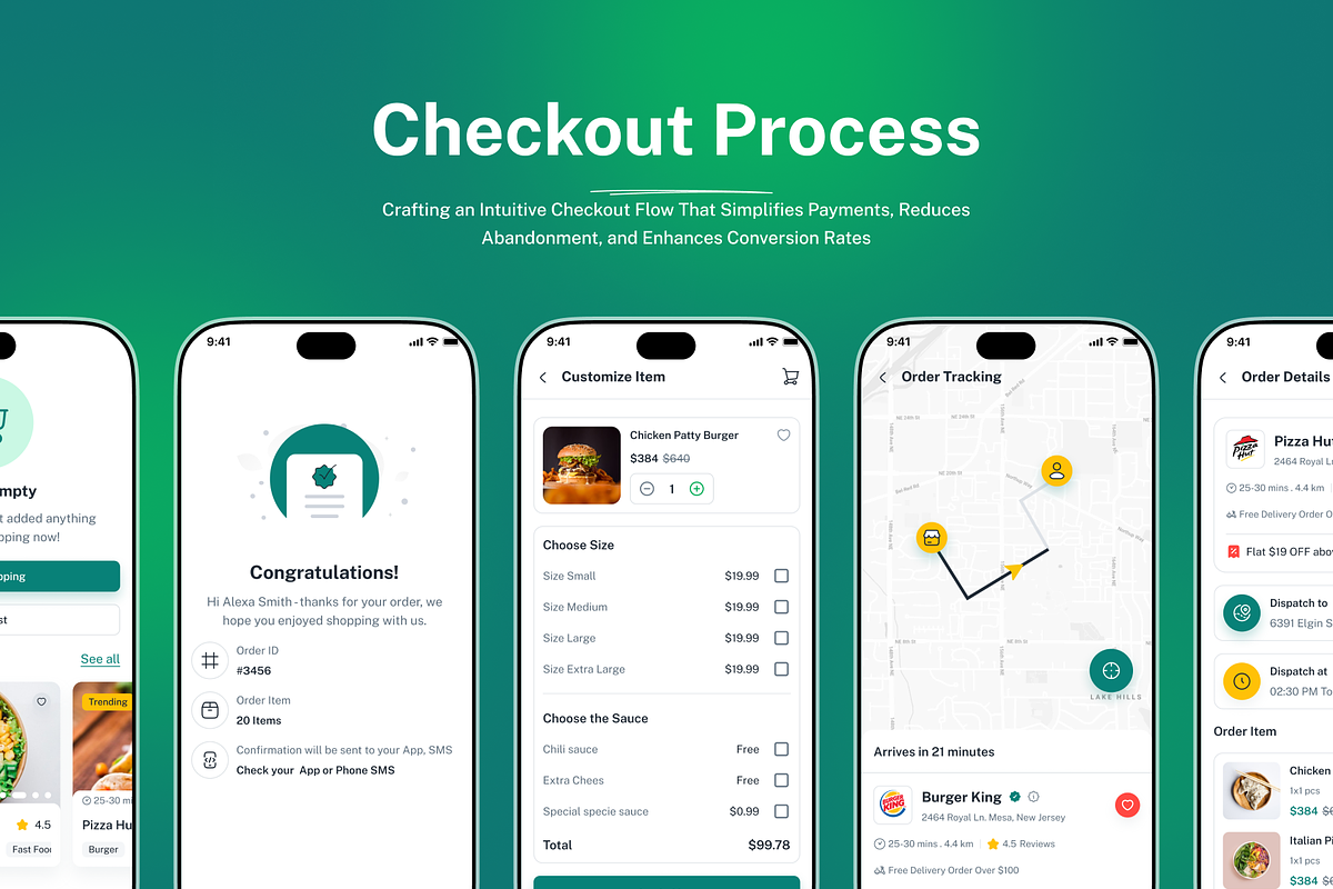 Food Delivery Mobile App Figma preview 5