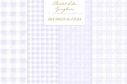 Gingham Pastel Purple Lilac Pattern, a Graphic by LABFcreations (Thumbnail 2 of 4)