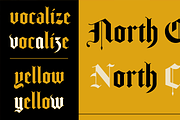 Wyndham Gothic, a Blackletter Font by Sharkshock (Thumbnail 1 of 10)