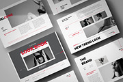 Fashion Lookbook Landscape Templates, a Brochure Template by Pixelpick (Thumbnail 1 of 9)