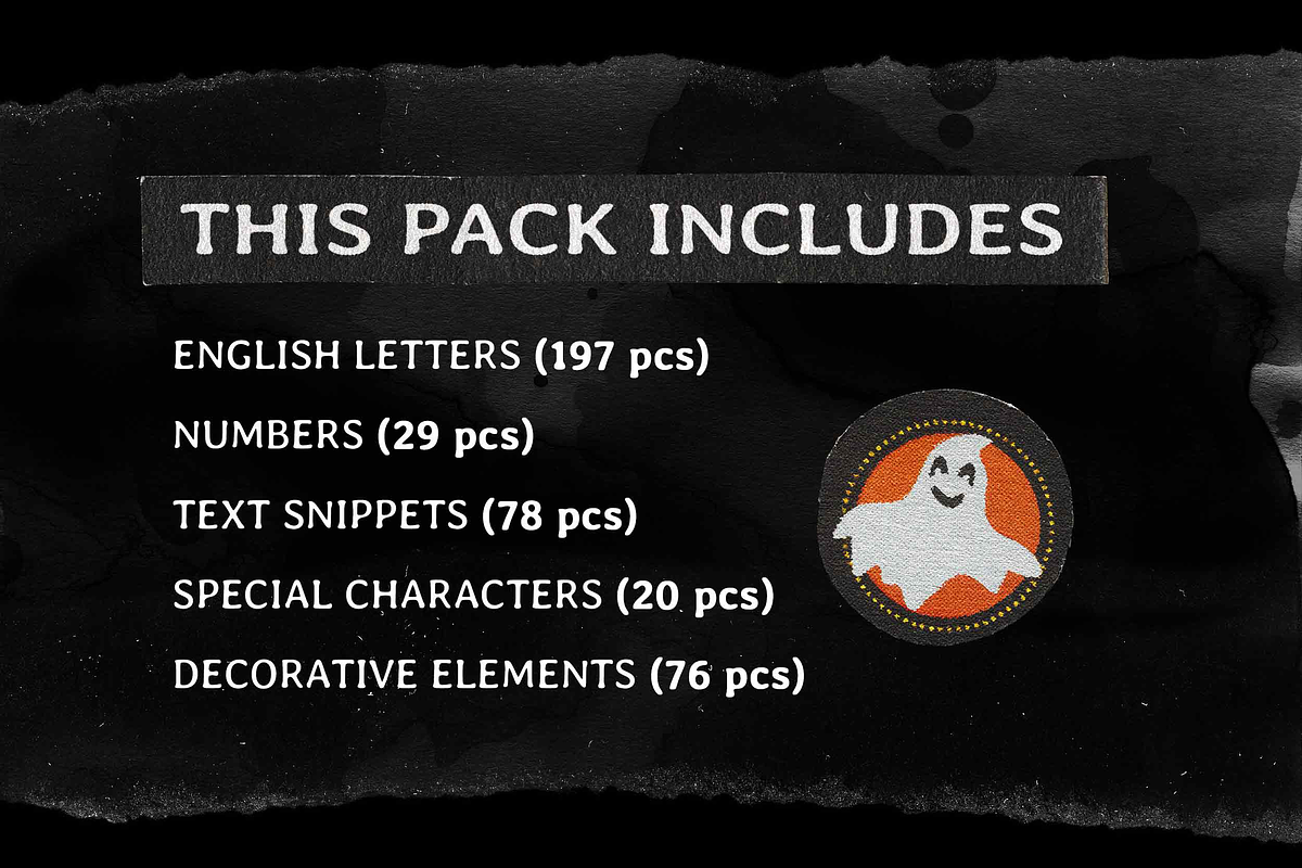 Happy Halloween 2024 Ransom Letters, an Object Graphic by BORT GRAPHIC (Photo 2 of 8)
