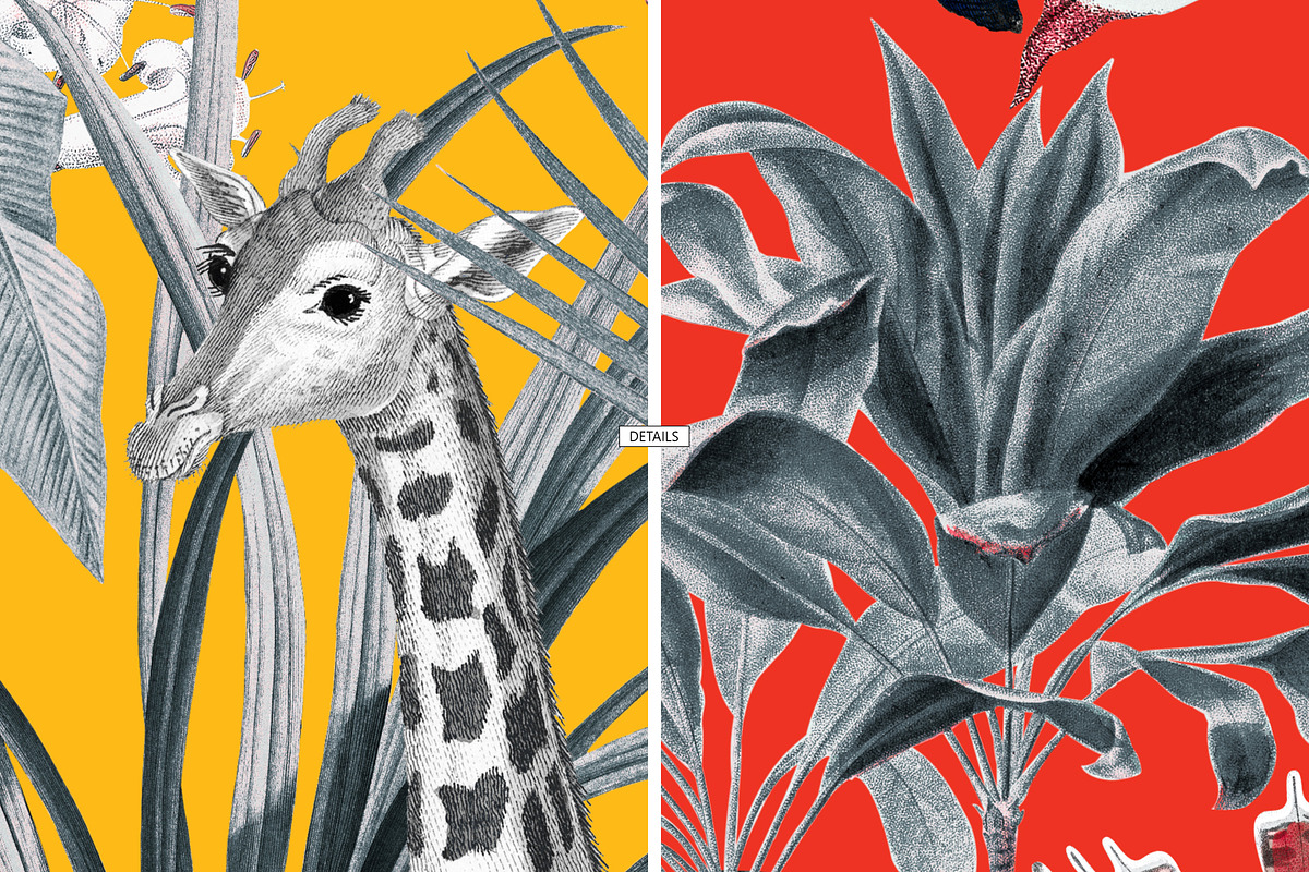 SAFARI BOTANICA — Luxury Prints, a Pattern Graphic by YARROO (Photo 8 of 10)