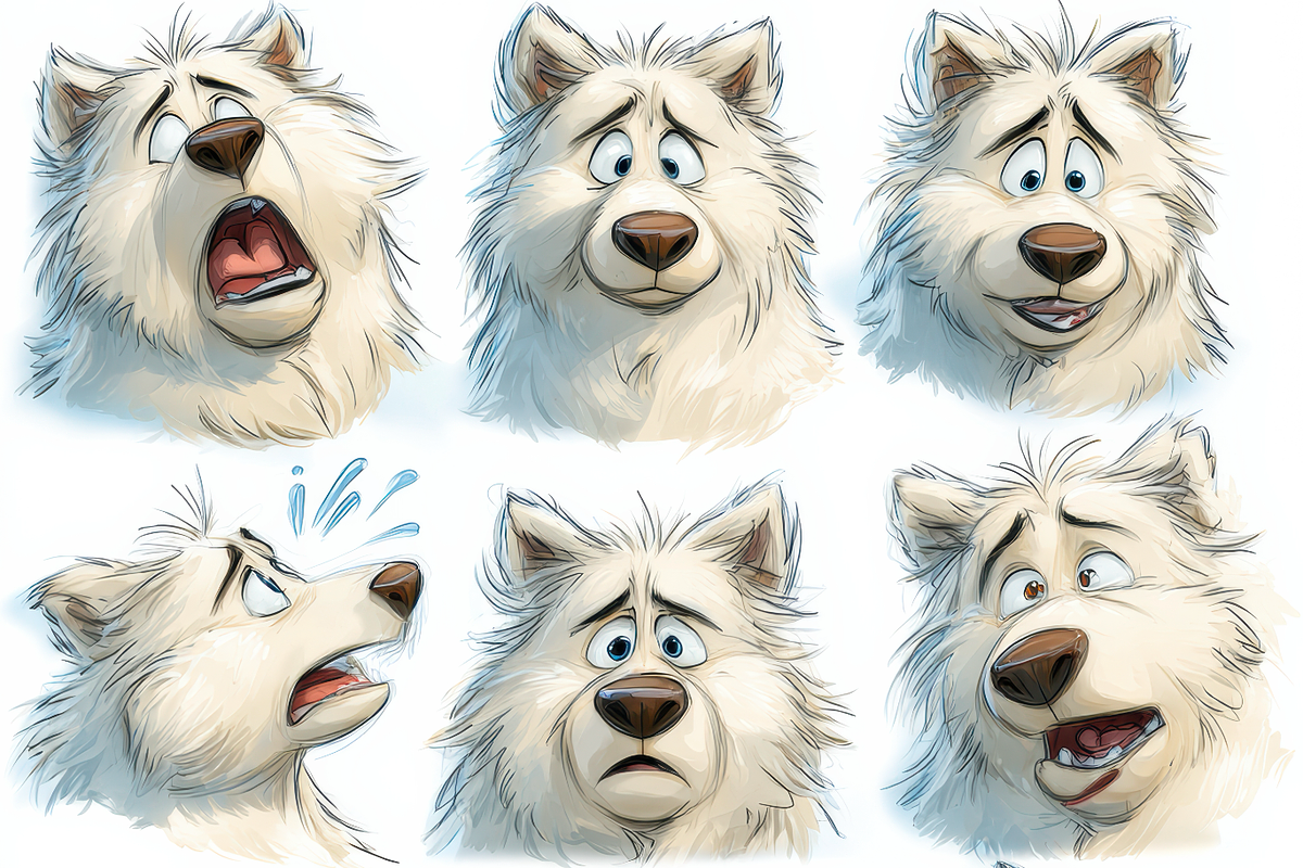 Funny Dog Sticker Pack 120+ Sheets preview 2