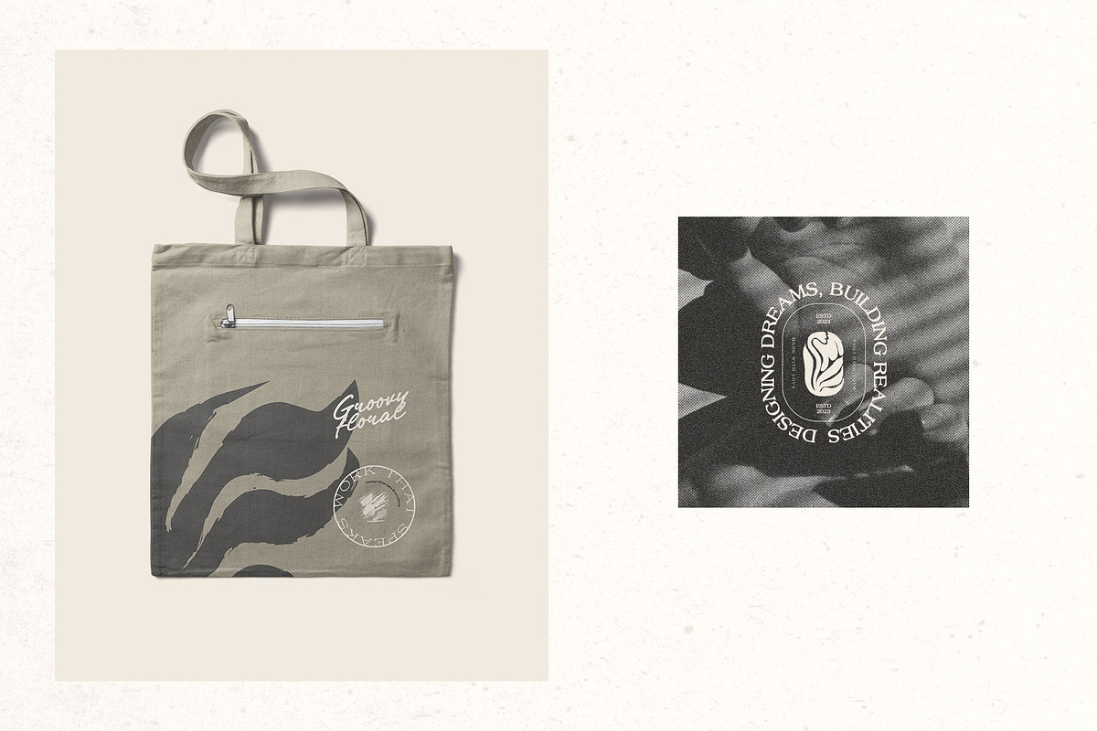 Groovy Floral | Logo Kit, a Branding & Logo Template by KetteCreate (Photo 13 of 22)