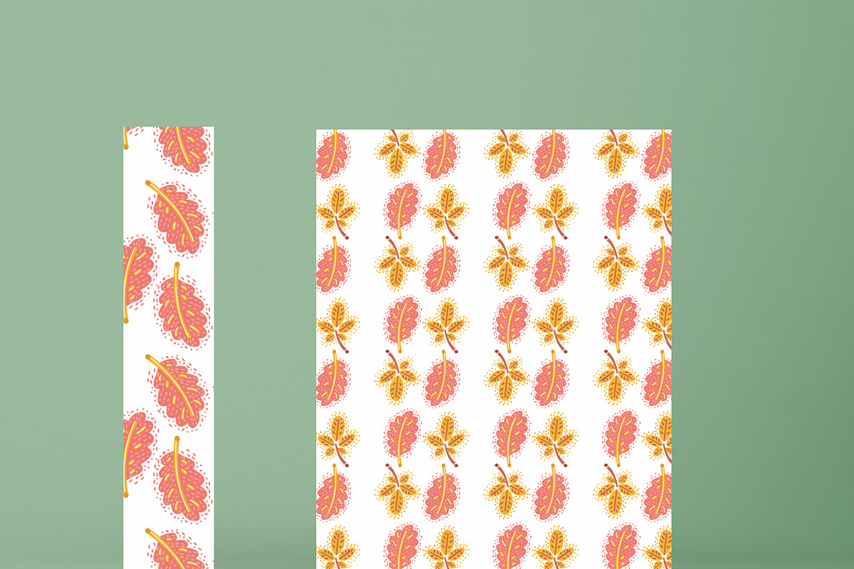 Hand made Autumn Organic Pattern Kit, a Pattern Graphic by Design Unique (Photo 9 of 13)