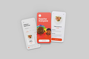 App UI Mockup / Phone Screen Mockup