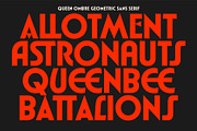 TNSC Queen Ombre - Geometric Sans, a Sans Serif Font by The Native Saint Club (Thumbnail 2 of 13)