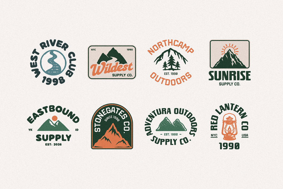 Animal & Outdoor Badges Vol. 2, a Branding & Logo Template by Skilline Supply Co. (Photo 6 of 11)