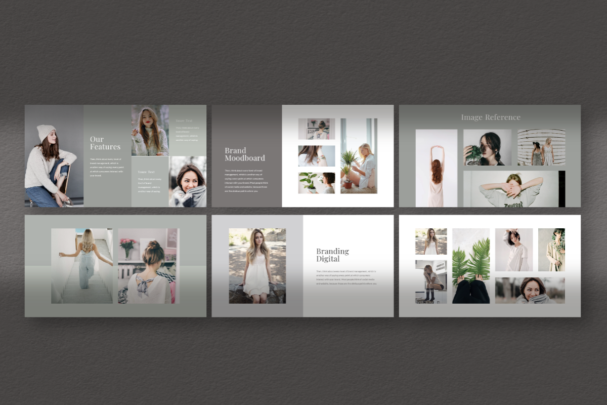 Gray Keynote Template, a Presentation Template by Inkofert (Photo 8 of 10)