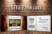Birthday Party Invitation, an Invitation Template by MergeIdea (Thumbnail 2 of 2)