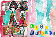Canvas Cuties: Artsy Paper Dolls, a Person Illustration by NiiiNArt (Thumbnail 5 of 7)