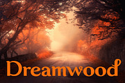 Dreamwood ©, a Font by Herofonts (Thumbnail 1 of 5)