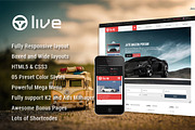 SJ Live with AdsManager & K2, a Websites & App Template by YouTech (Thumbnail 1 of 5)
