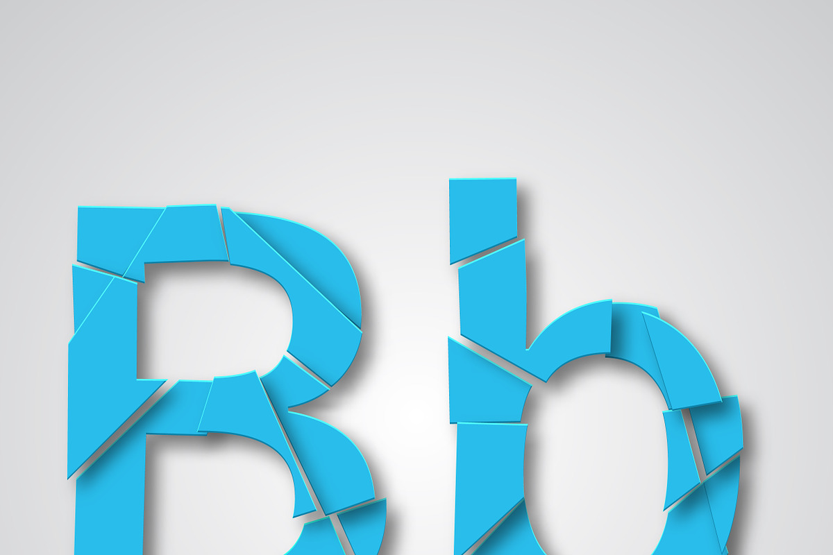 Cracked font style preview 3
