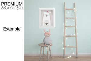 Kids Room & 90 Frames Mockup Pack