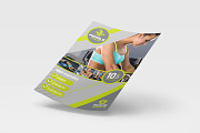 A4 Female Fitness Poster Template, a Stationery Template by BrandPacks (Thumbnail 2 of 4)