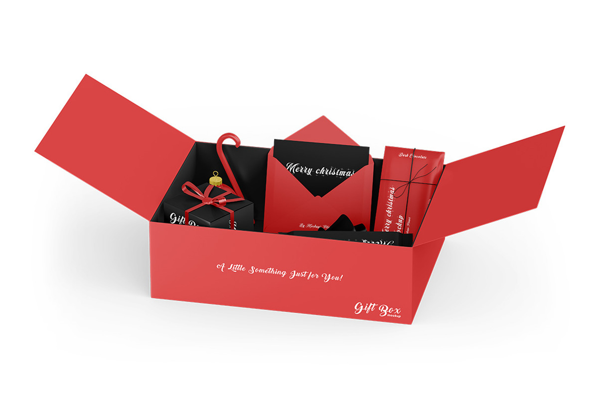 Christmas Gift Box Mockups, a Mockup by Mockups Planet (Photo 4 of 4)