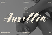 Aurellia Handwritten Font, a Handwritten Font by Mayofont (Thumbnail 1 of 10)
