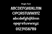Stogic - Modern Stylish Font, a Sans Serif Font by Iqsiart Studio (Thumbnail 11 of 13)