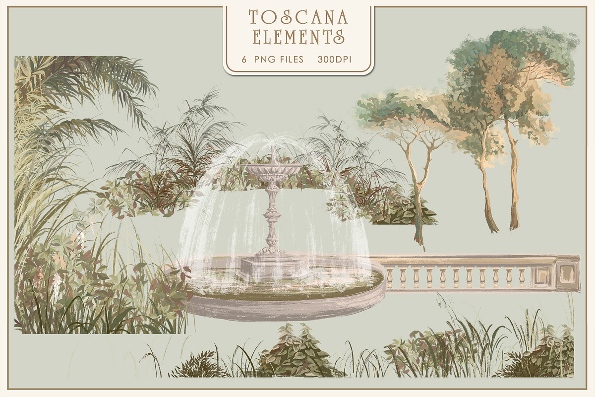 Toscana garden, a Wallpaper Graphic by Natalia0307 (Photo 3 of 13)